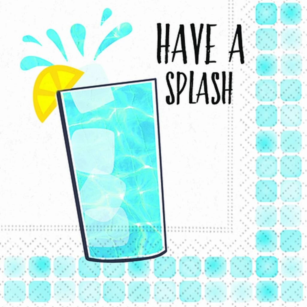 Promo π JAM Paper Have A Splash Cocktail Napkins, 40ct. β 3 Promo π JAM Paper Have A Splash Cocktail Napkins, 40ct. β