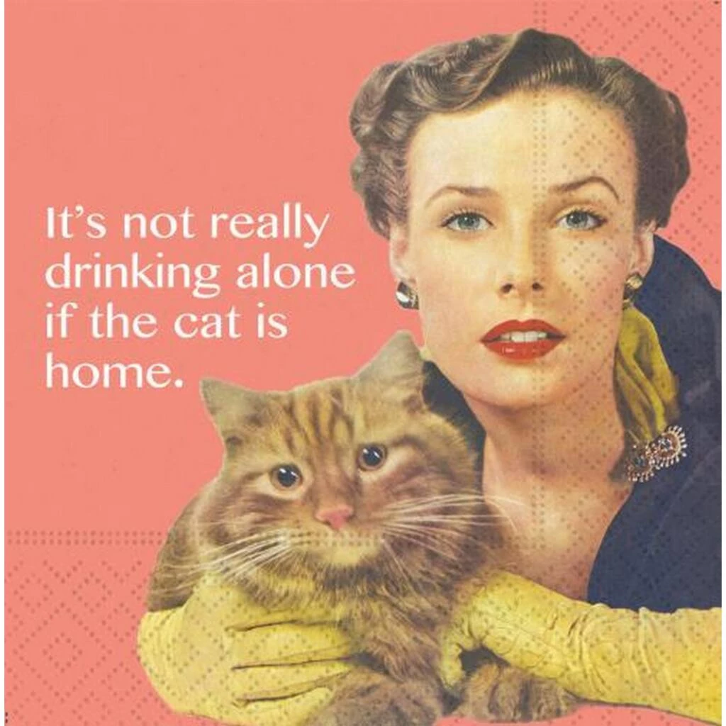 Discount π JAM Paper If The Cat Is Home Cocktail Napkins, 40ct. π₯° 3 Discount π JAM Paper If The Cat Is Home Cocktail Napkins, 40ct. π₯°