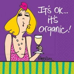 Hot Sale 😍 JAM Paper It's Organic Cocktail Napkins, 40ct. 👏