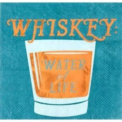 Top 10 🧨 JAM Paper Whiskey Water Of Life Cocktail Napkins, 40ct. 🌟