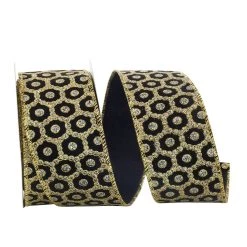 Discount 👏 JAM Paper 2.5" Wired Rococo Gold & Silver Ribbon 🧨