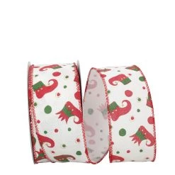 Best Pirce 🧨 JAM Paper 2.5" x 20yd. Wired Jester 🥾 Boots Ribbon ✨