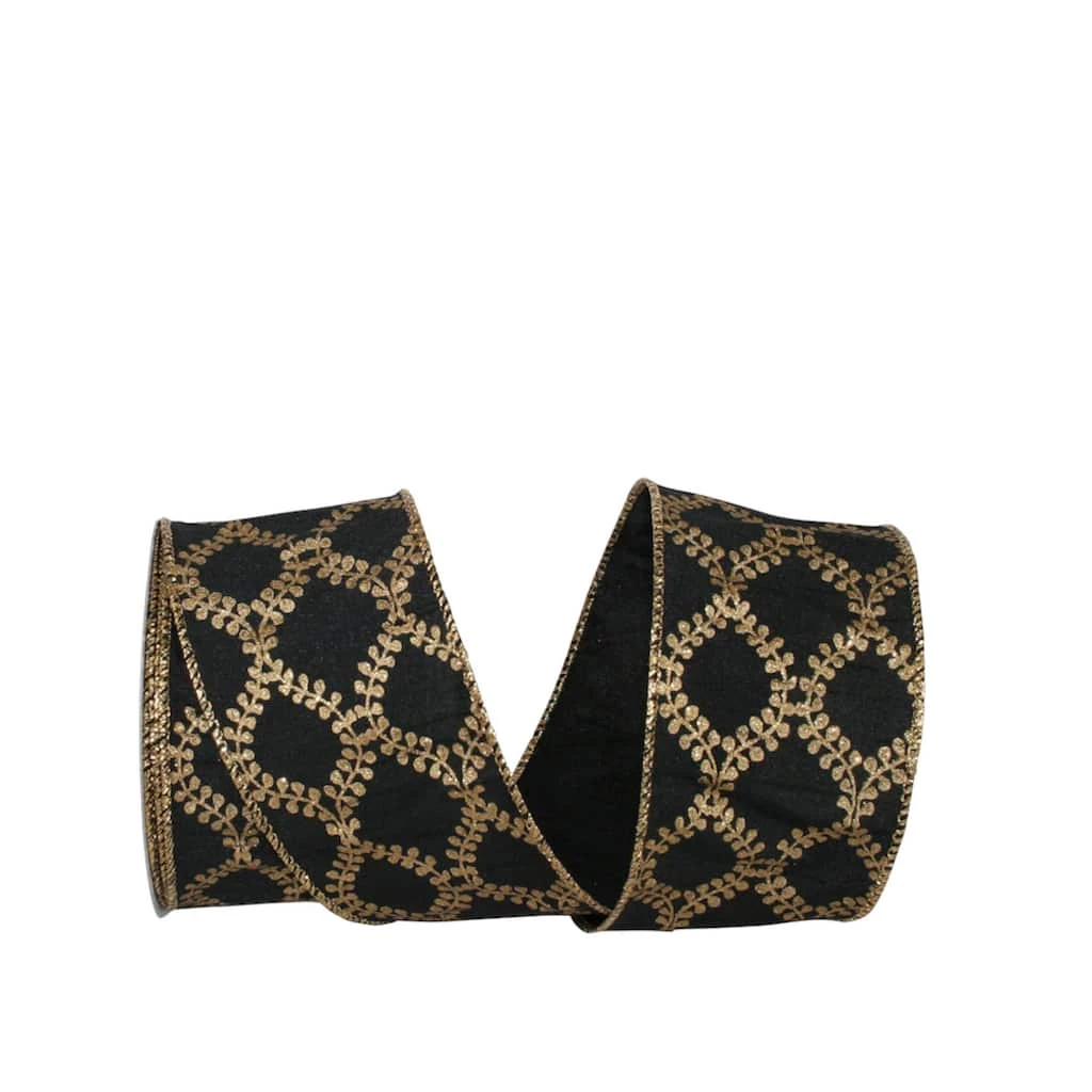 Coupon β¨ JAM Paper Filigree Crest Dupione Wired Ribbon, 2.5" 𧨠3 Coupon β¨ JAM Paper Filigree Crest Dupione Wired Ribbon, 2.5" π§¨