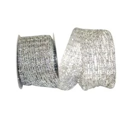 Cheapest 😍 JAM Paper 2.5" Flex Net Stretch Metallic Wired Edge Mesh Ribbon 😀