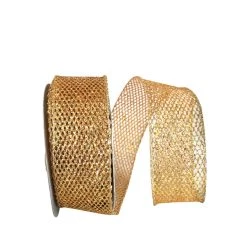 Hot Sale 🎉 JAM Paper 2.5" Wired Grand Net Glitter Ribbon 🔥