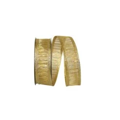 Deals 🌟 JAM Paper 1.5" Metallic Mesh Wired Holographic Stripes Ribbon 🛒