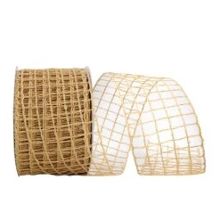 Hot Sale 😍 JAM Paper 4" Paper Wired Open Mesh Ribbon 🛒