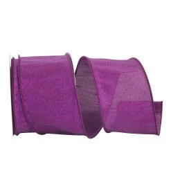 Buy ✨ JAM Paper Lamé Dupioni Color Wired Ribbon, 2.5" ✨