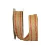 New 🌟 JAM Paper 1.5" Striped Jute Ribbon 🌟 -Jam Paper Shop D380389S 1