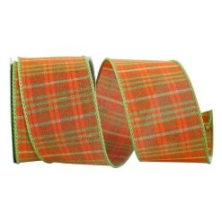 Deals 😍 JAM Paper 2.5" Wired Plaid Andover Ribbon ✔️