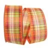 Best reviews of 👍 JAM Paper 2.5" x 50yd. Fall Themed Field Plaid Stitch Value Ribbon 😀 -Jam Paper Shop D380603S 1