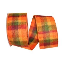 Best reviews of ⌛ JAM Paper 2.5" Flannel Peak Plaid Wired Ribbon 🌟