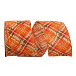 Top 10 🔔 JAM Paper 2.5" Wired Plaid Tonal Sparkle Ribbon 🥰