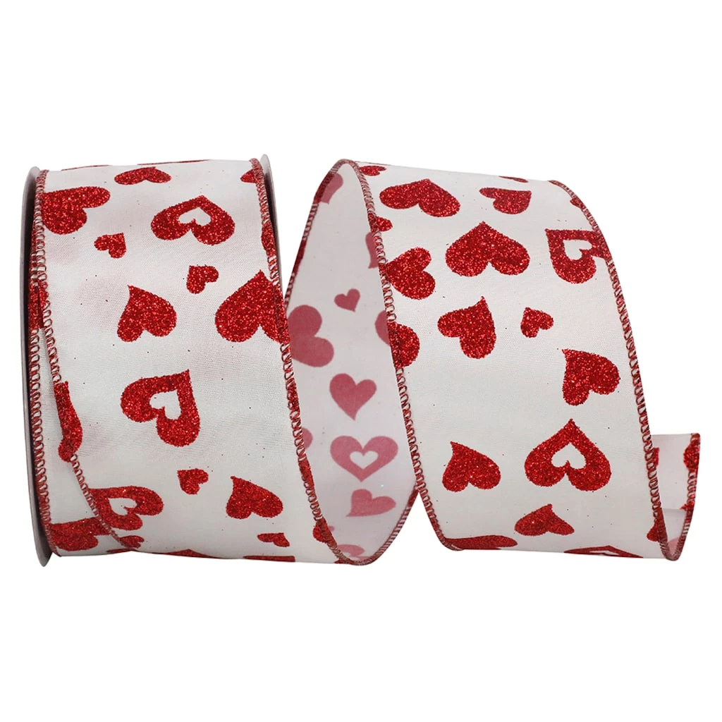 Wholesale π€© JAM Paper 2.5" Wired Glitter Hearts 2 Ribbon π₯ 3 Wholesale π€© JAM Paper 2.5" Wired Glitter Hearts 2 Ribbon π₯