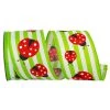 Best reviews of ⌛ JAM Paper 2.5" Wired Ladybugs & Stripes Ribbon ⌛ -Jam Paper Shop D380839S 1