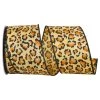 Promo 🎁 JAM Paper 2.5" Wired Leopard Spots Ribbon ✨
