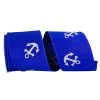 Deals π€© JAM Paper 10yd. Blue Anchors Embroidered Wired Ribbon βοΈ 2 Deals π€© JAM Paper 10yd. Blue Anchors Embroidered Wired Ribbon βοΈ -Jam Paper Shop D380947S 1
