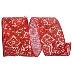 Best reviews of ✨ JAM Paper 10yd. Red Bandana Today Wired Ribbon 👍