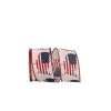 Wholesale ✔️ JAM Paper 10yd. Red, White & Blue Map America Wired Ribbon 🧨 -Jam Paper Shop D381009S 1