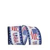 Deals π JAM Paper 10yd. Red, White & Blue Star Border USA Map Wired Ribbon π 1 Deals π JAM Paper 10yd. Red, White & Blue Star Border USA Map Wired Ribbon π -Jam Paper Shop D381011S 1