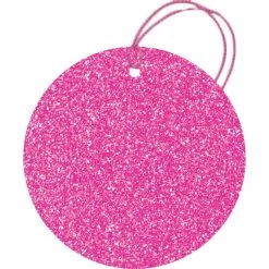 Buy 👍 JAM Paper Circle Glitter Gift Tags with String, 30ct. 🔥