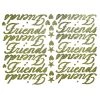 Buy 🥰 JAM Paper Friends Gold Script Floral Accessory 👏 -Jam Paper Shop D382222S 1