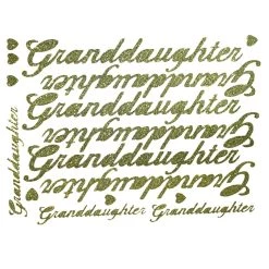 Best Sale 🎉 JAM Paper Granddaughter Gold Script Floral Accessory 🔥