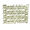 Top 10 😉 JAM Paper Grandchildren Gold Script Floral Accessory 😀 -Jam Paper Shop D382224S 1