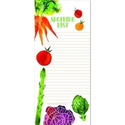 Flash Sale 🎁 JAM Paper Eat Your Veggies Magnetic Shopping List Pad, 2ct. 😀