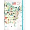 Wholesale 🌟 JAM Paper American Adventures Hardcover Notebook with Elastic Band 😍 -Jam Paper Shop D382360S 1