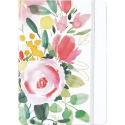 Budget 🛒 JAM Paper Beautiful Floral Hardcover Notebook with Elastic Band 🔔