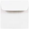 Best Sale 😍 JAM Paper 2.375" x 2.375" White Square Envelopes 😀 -Jam Paper Shop M20006551 1
