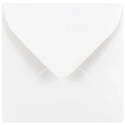 Buy ⌛ JAM Paper 3" White Square Invitation Envelopes 🔔