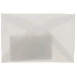 Brand new 💯 JAM Paper 2.313" x 3.625" Translucent Vellum Envelopes, 25ct. 👏