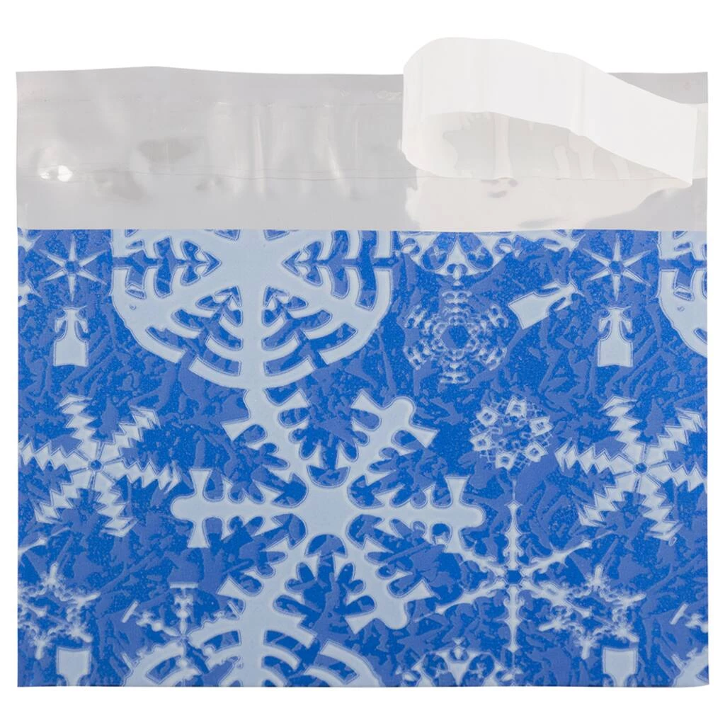 New β¨ JAM Paper 5" x 6.125" Blue with White Snowflakes Premium Foil Envelopes π 4 New β¨ JAM Paper 5" x 6.125" Blue with White Snowflakes Premium Foil Envelopes π - Image 2