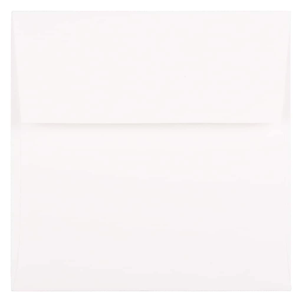 Wholesale π JAM Paper 5.5" x 5.5" White Semi Gloss Square Invitation Envelopes β€οΈ 3 Wholesale π JAM Paper 5.5" x 5.5" White Semi Gloss Square Invitation Envelopes β€οΈ