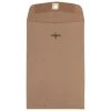 Discount 👏 JAM Paper 6" x 9" Brown Kraft Paper Bag Premium Invitation Envelopes with Clasp Closure 👍 -Jam Paper Shop M20006625 1
