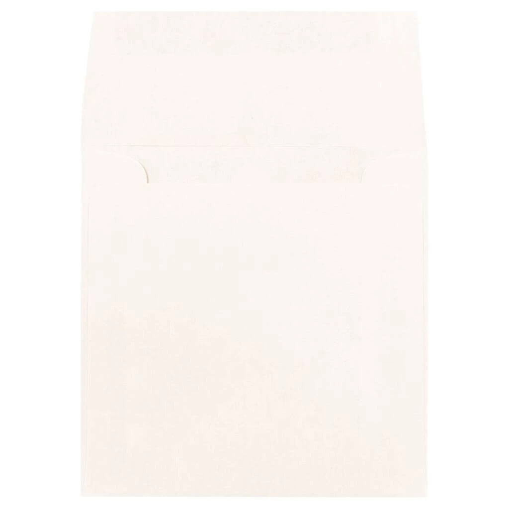 Outlet π JAM Paper 6.5" x 6.5" Natural White Square Invitation Envelopes βοΈ 4 Outlet π JAM Paper 6.5" x 6.5" Natural White Square Invitation Envelopes βοΈ - Image 2