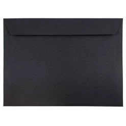 Hot Sale 💯 JAM Paper 9.5" x 12.62" Black Booklet Envelopes ❤️