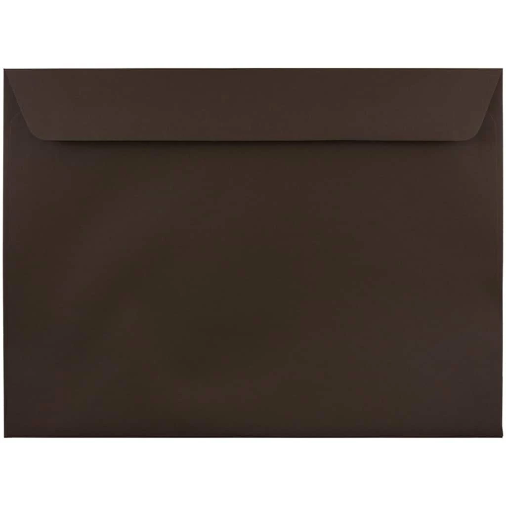 Best Sale π JAM Paper 9.5" x 12.62" Chocolate Brown Premium Booklet Envelopes β 3 Best Sale π JAM Paper 9.5" x 12.62" Chocolate Brown Premium Booklet Envelopes β