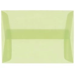 Cheap 🛒 JAM Paper A2 Translucent Vellum Invitation Envelopes, 25ct. ✨