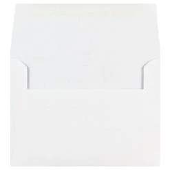 New 👏 JAM Paper 4.75" x 6.5" White Invitation Envelopes 💯 -Jam Paper Shop M20006694 2