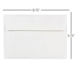 Hot Sale 🔥 JAM Paper White A9 Invitation Envelopes ✔️ -Jam Paper Shop M20006741 3