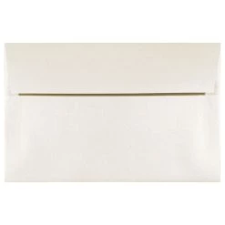 Outlet 🥰 JAM Paper 5.75" x 8.75" Opal Stardream Metallic Envelopes 💯