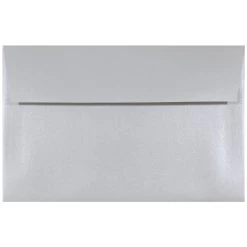 Promo 🔥 JAM Paper A9 Silver Stardream Premium Metallic Envelopes ❤️