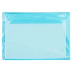 Buy 😉 JAM Paper 5.063" x 7.188" Cello Sleeves with Self Adhesive Closures, 100ct. 👏 -Jam Paper Shop M20006752 5