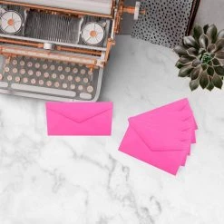 Budget 🔔 JAM Paper 3.875" x 7.5" Brite Hue Monarch Envelopes, 50ct. 🥰 -Jam Paper Shop M20006763 3