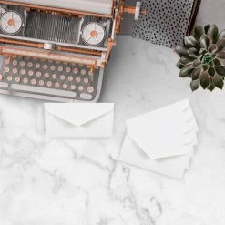 Promo 🔥 JAM Paper 3.875" x 7.5" White Monarch Commercial Envelopes 💯 -Jam Paper Shop M20006764 3