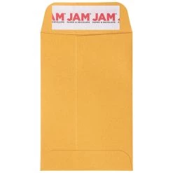 Cheapest 🛒 JAM Paper Brown Kraft Manila #4 Coin Business Commercial Envelopes with Peel and Seal Closure 🧨