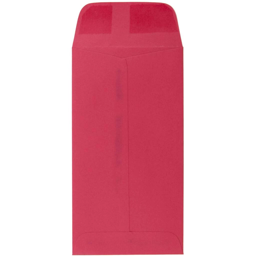 Wholesale π JAM Paper 3.5" x 6.5" Coin Business Envelopes, 50ct. π 4 Wholesale π JAM Paper 3.5" x 6.5" Coin Business Envelopes, 50ct. π - Image 2